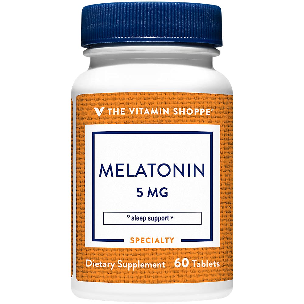 The Vitamin Shoppe Melatonin 60 Tablets