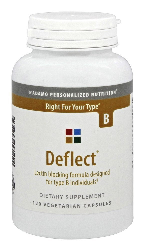 D'Adamo Personalized Nutrition Deflect B Capsules 120 Count