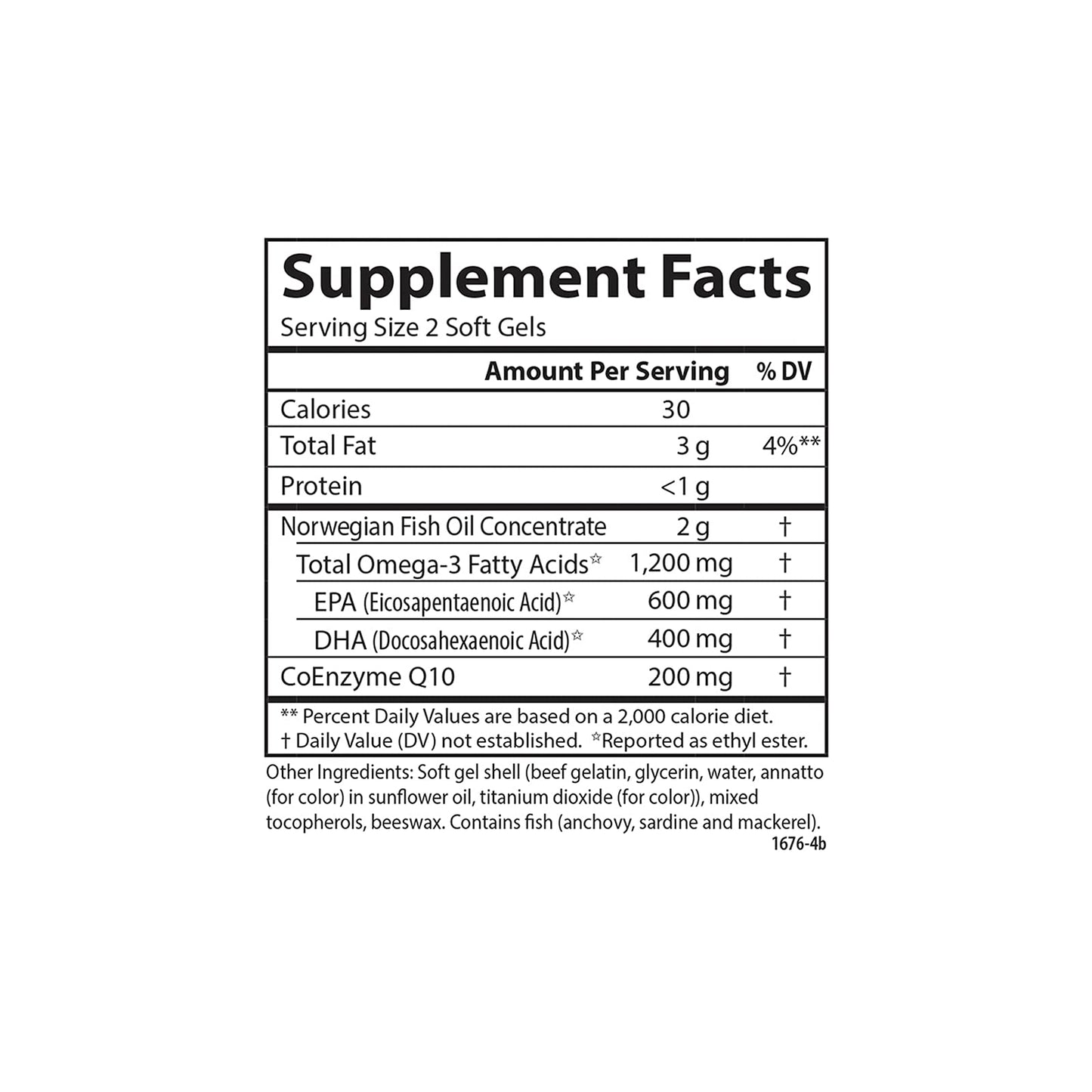 Carlson Fish Oil Q Softgels 120