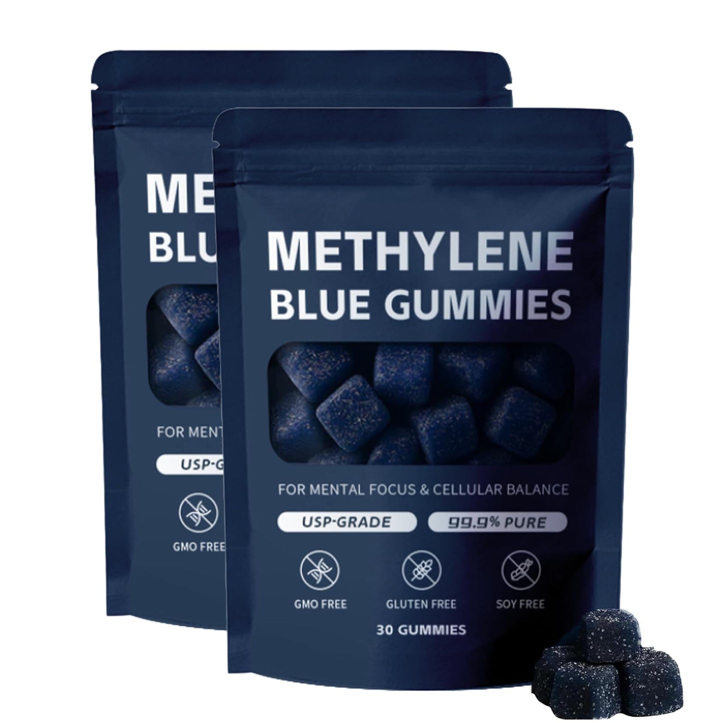 BITYEYE Methylene Blue Gummies, Gummy, 1 Count