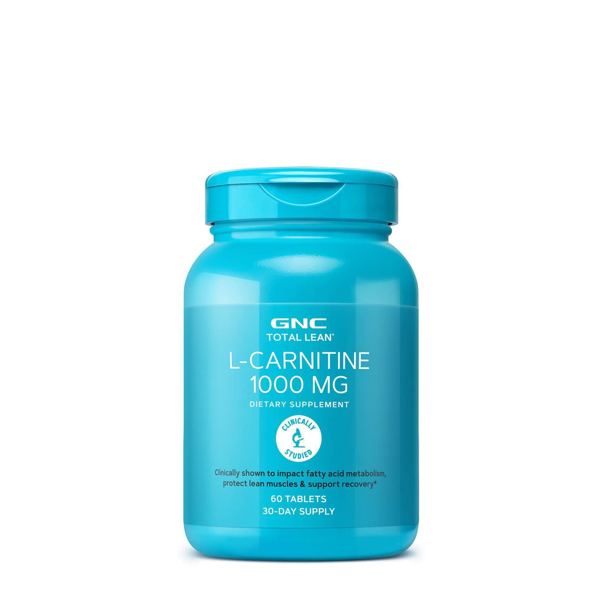 GNC Total Lean L-Carnitine 1000mg Tablet, 60 Tablets
