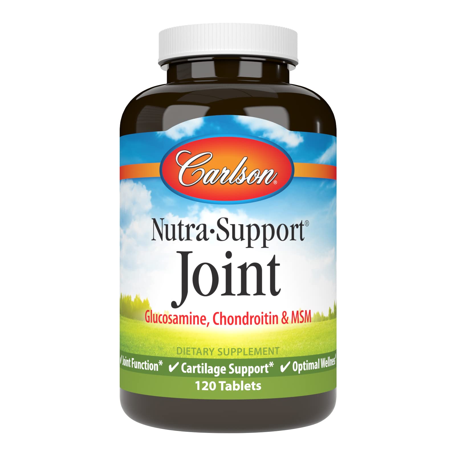 Carlson Glucosamine Chondroitin & MSM 120 Tablets