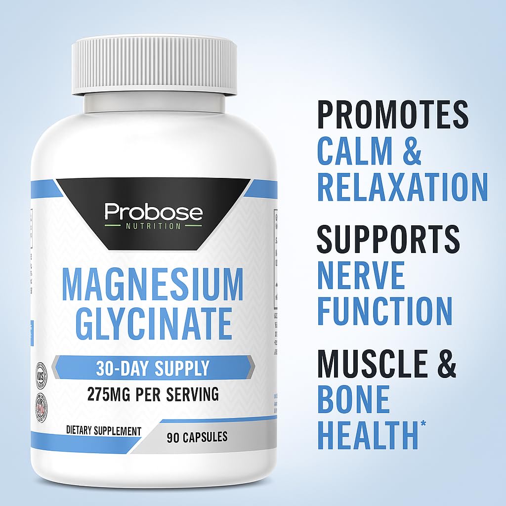 Probase Nutrition Magnesium Glycinate Capsule 90 Capsules