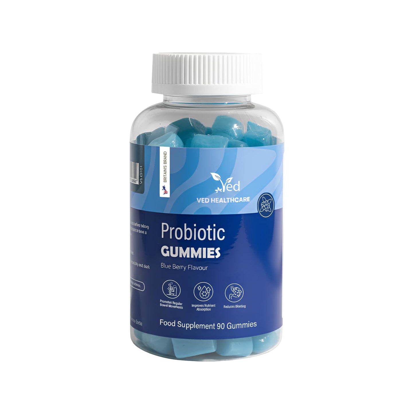 Ved Vegan Probiotic with Prebiotics Gummy 90 Count