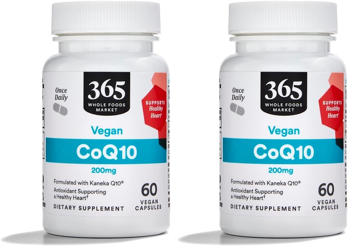 365 by Whole Foods Market CoQ10 200mg 120 Capsules