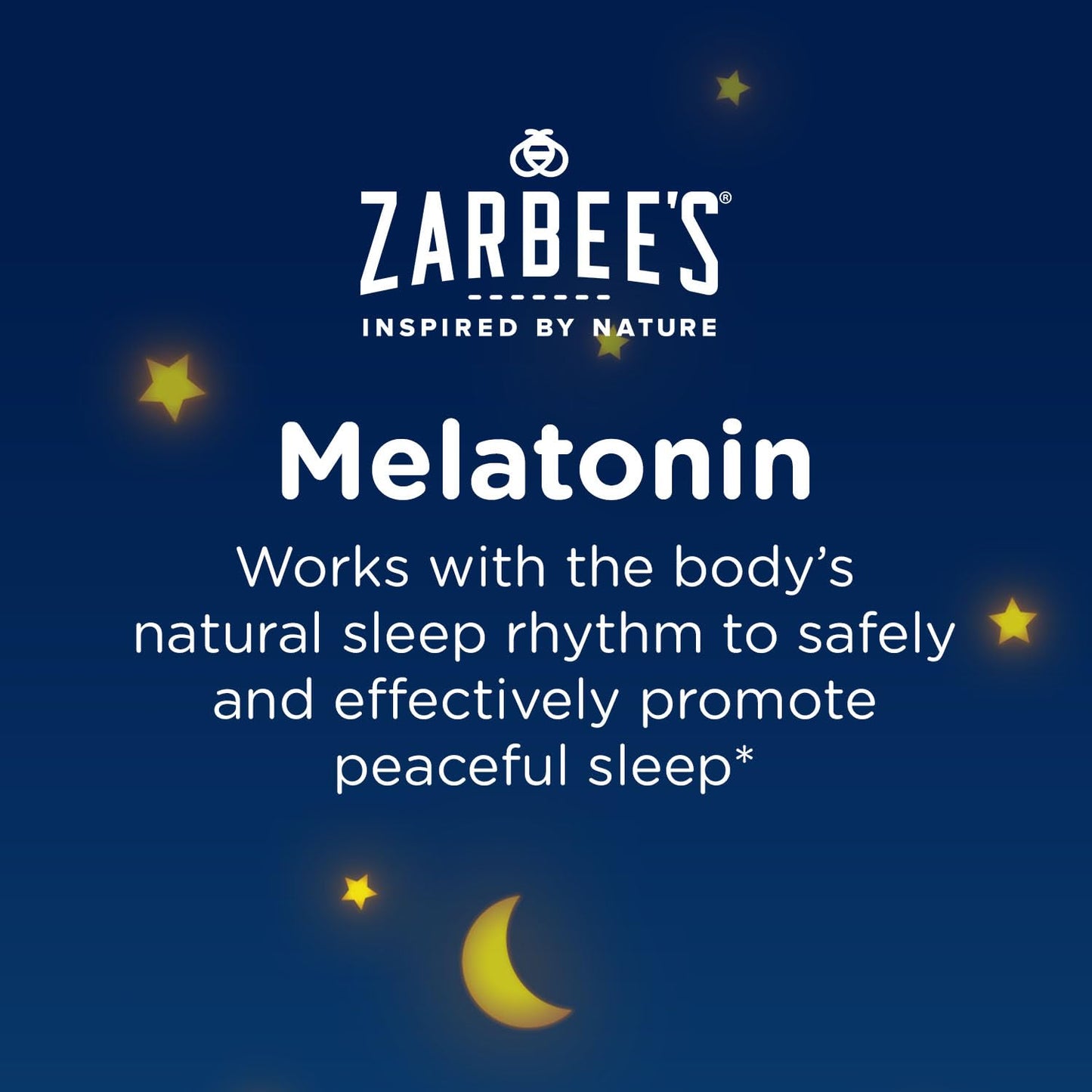 Zarbee's Kids Melatonin Gummies with 1mg Melatonin, Natural Strawberry, 120 Gummies
