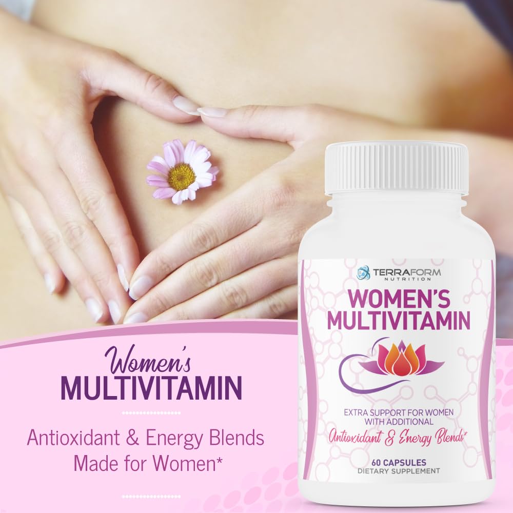 TerraForm Nutrition Women’s Multivitamin Capsule, 60 Capsules