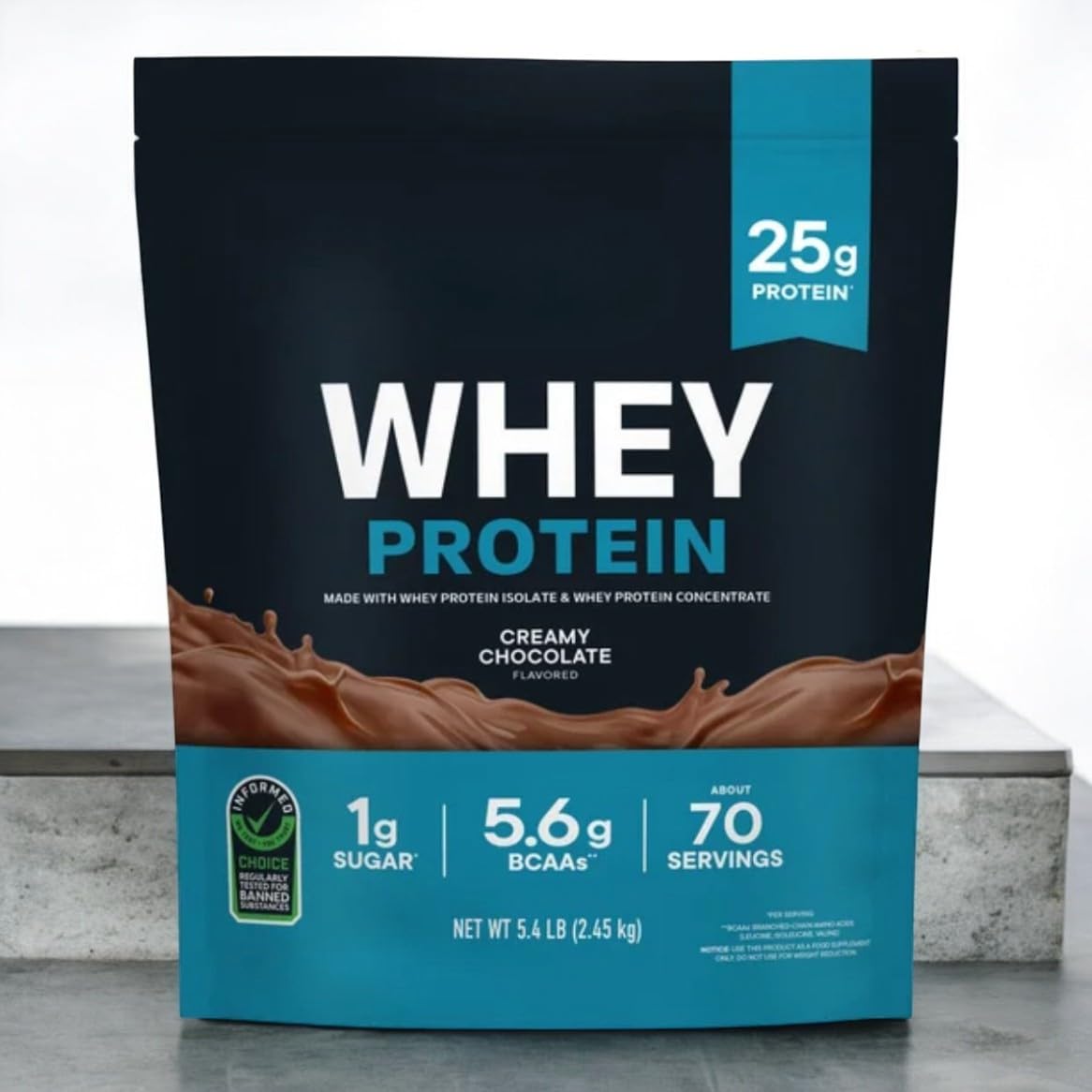 Generic Whey Protein Powder Creamy Chocolate 88