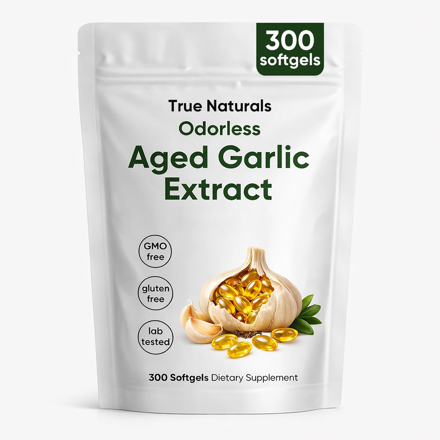 TRUE NATURALS Aged Garlic Extract Softgels 300