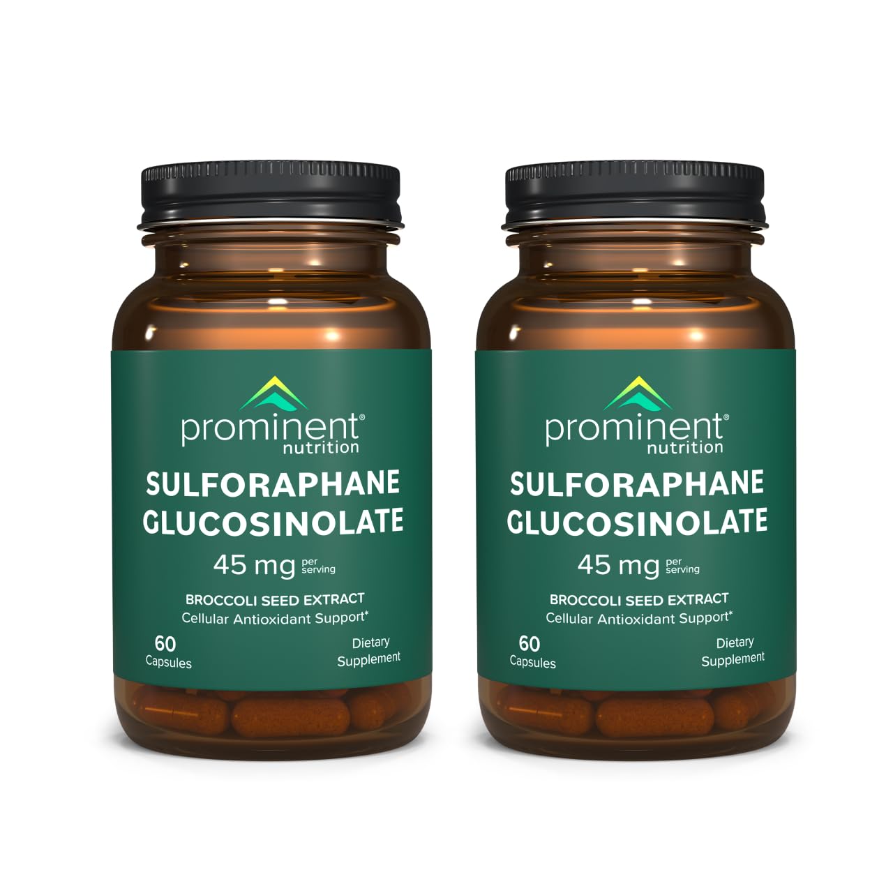 Prominent Nutrition Sulforaphane Glucosinolate Supplement Capsules, 120 Count