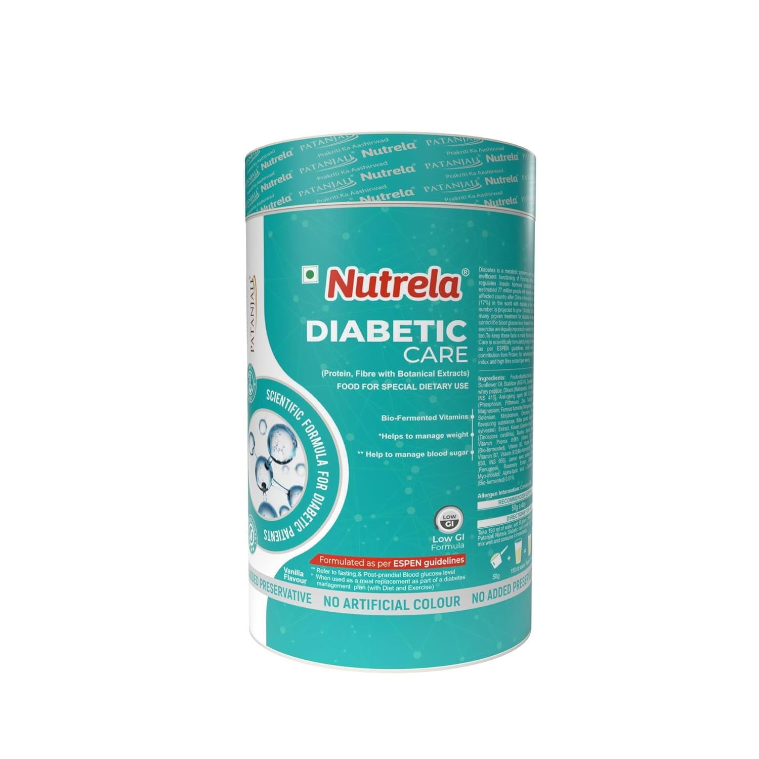 PGM DISTRIBUTORS Nutrela Diabetic Protein Powder for Adults, 26.6