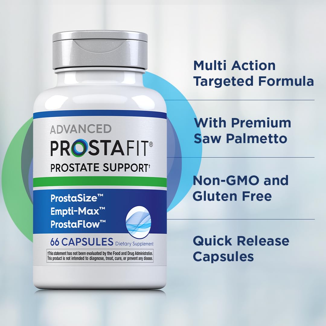 Piping Rock ProstaFit Advanced Prostate Support, 66 Capsules