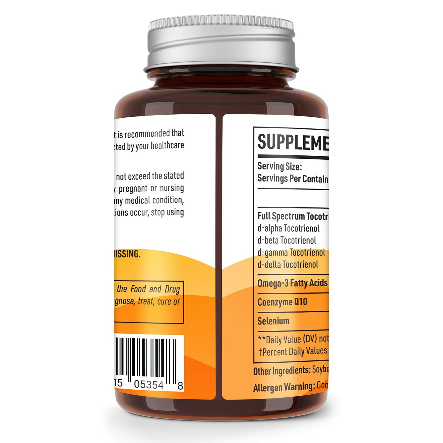 Kroppssund Tocotrienols 800mg Softgel 60 Count