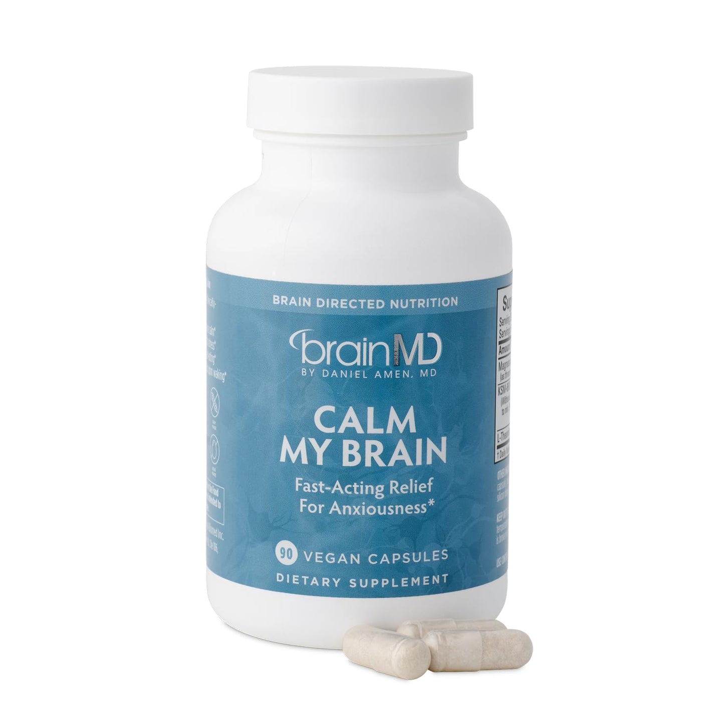 BRAINMD Dr Amen Calm My Brain 90 Capsules