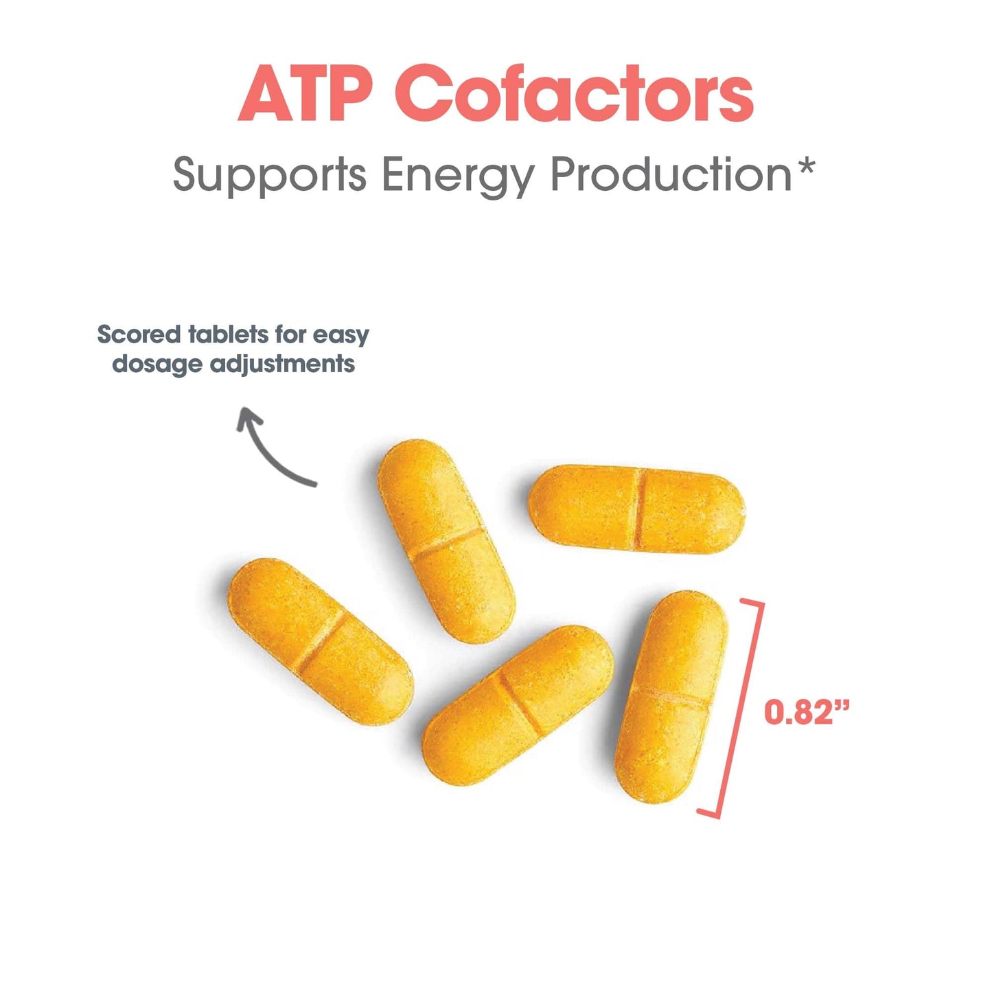 Optimox ARG ATP Cofactors, Mitochondrial Support 90 Tablets