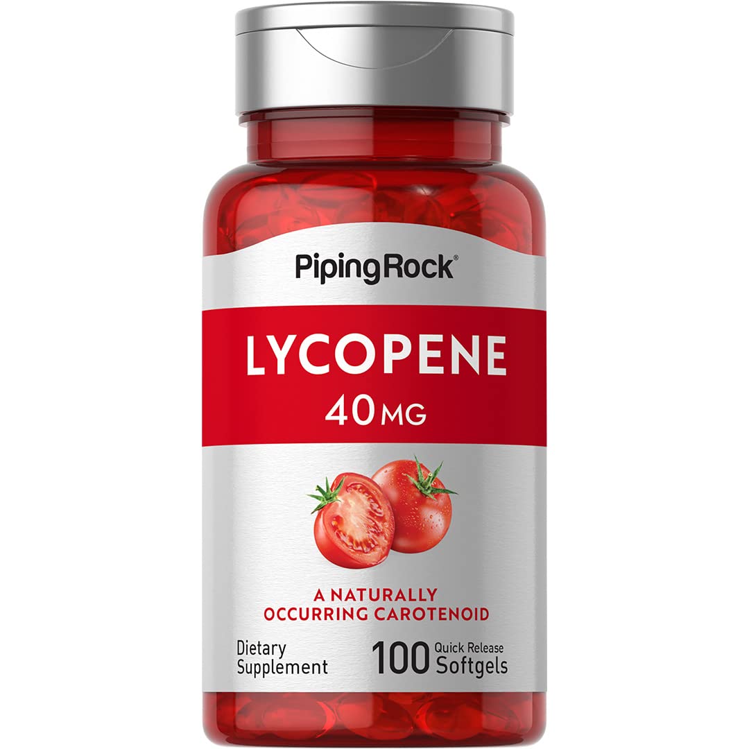 Piping Rock Lycopene 40mg Softgels, 100 Count