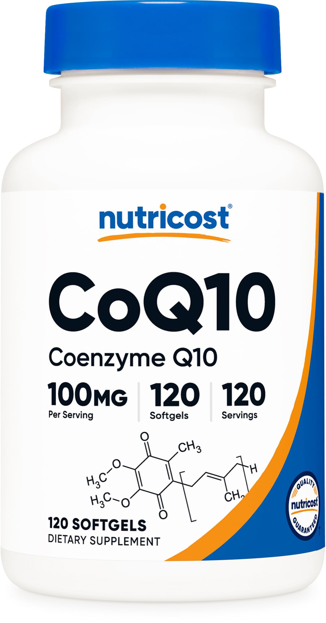 Nutricost CoQ10 Softgel 120 Count