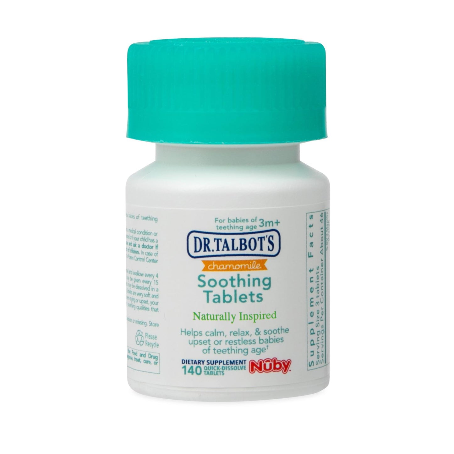 Dr. Talbot's Chamomile Soothing Tablets, Quick Dissolve, 280 Tablets