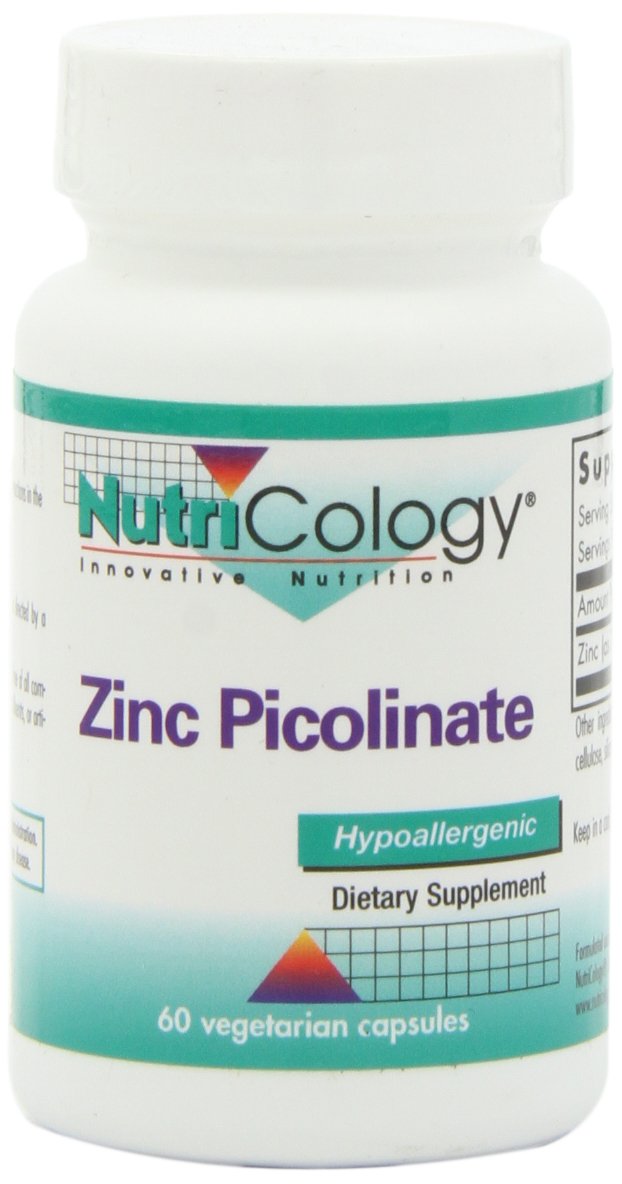Allergy Research Group NutriCology Zinc Picolinate 60 Capsules