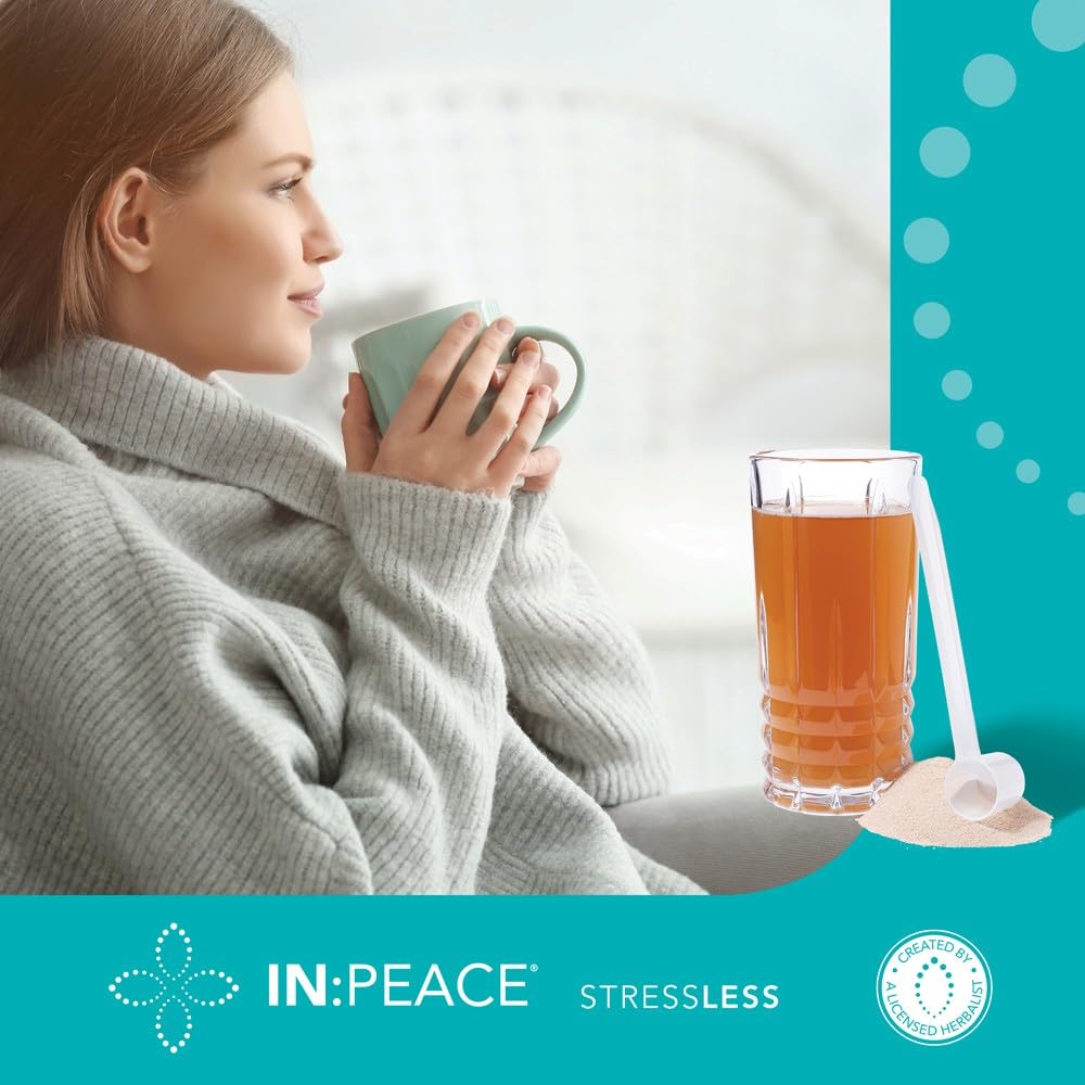 INTotalWellness IN:Peace Herbal Calming Formula Powder 4.2329