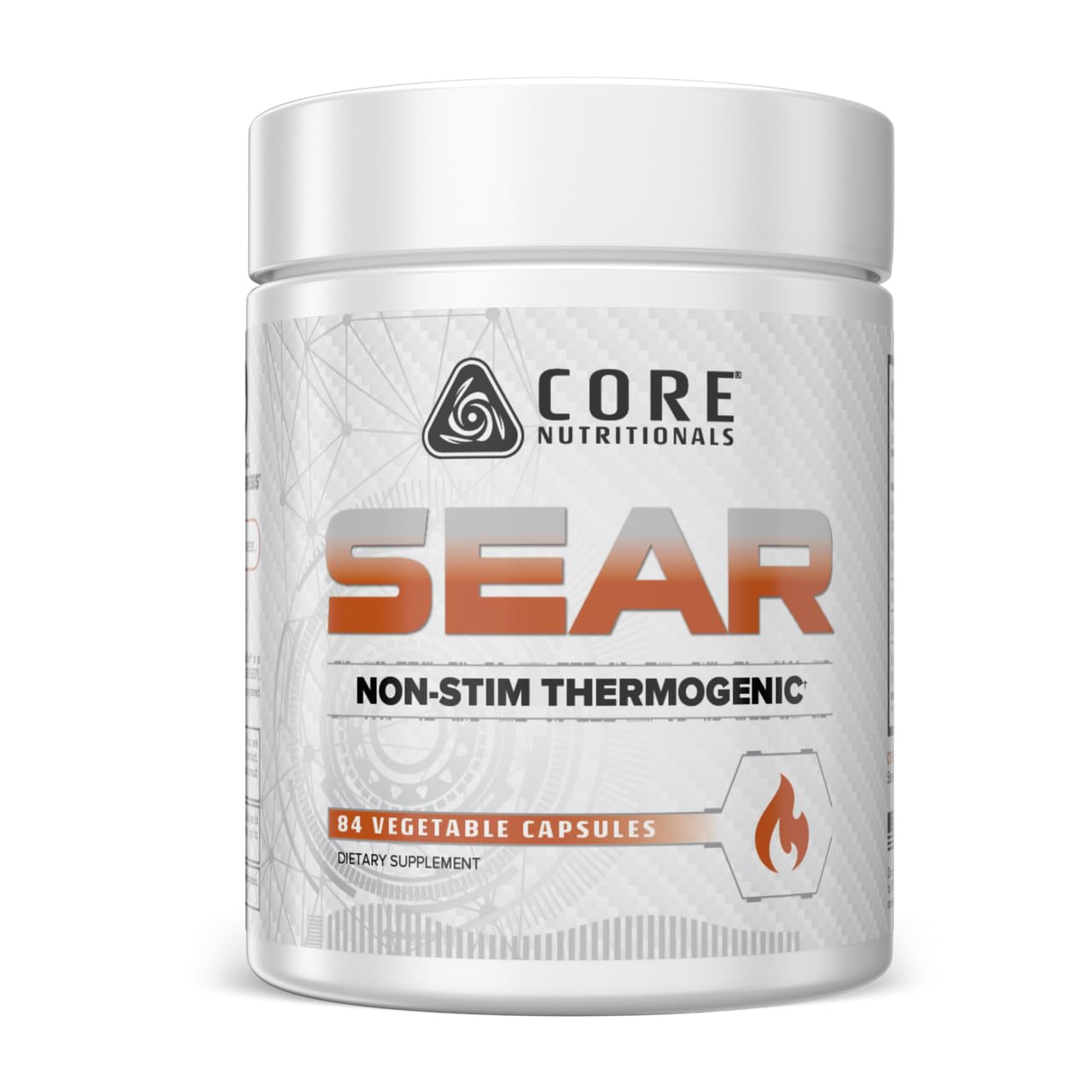 Core Nutritionals Sear Thermogenic & Recomposition Agent 84 Vegetable Capsules