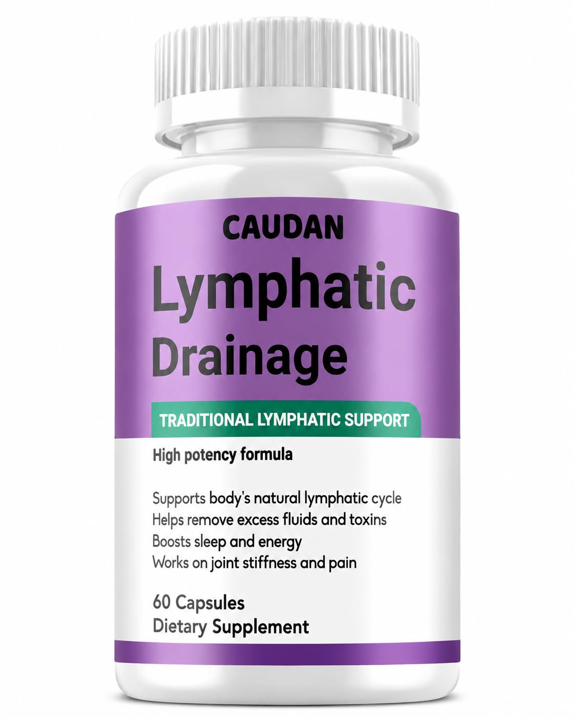 CAUDAN Lymphatic Drainage Supplement Capsule 60 Count