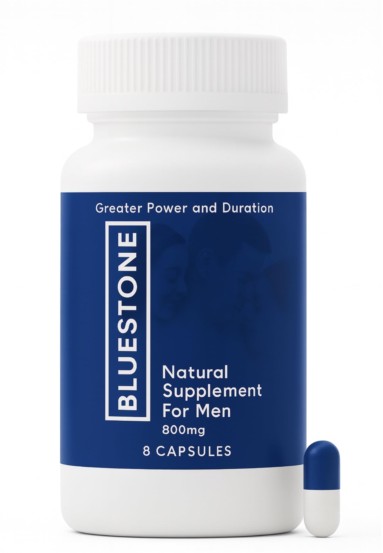 Generic Bluestone Capsules for Energy and Vitality, Natural Ingredients, 8 Count