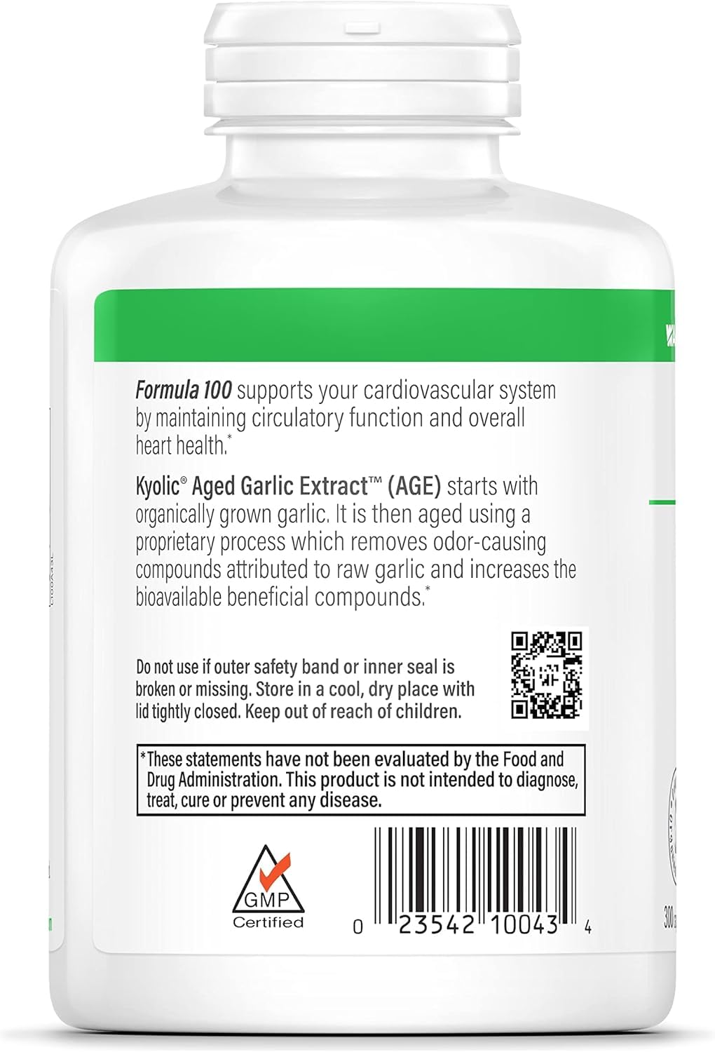 Kyolic Formula 100 Capsule 300 Count
