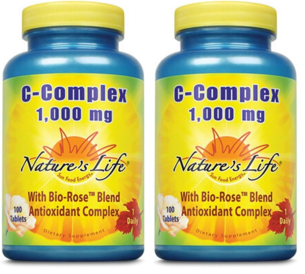 Nature's Life C-Complex 1,000 mg Capsules, Tablets, 200