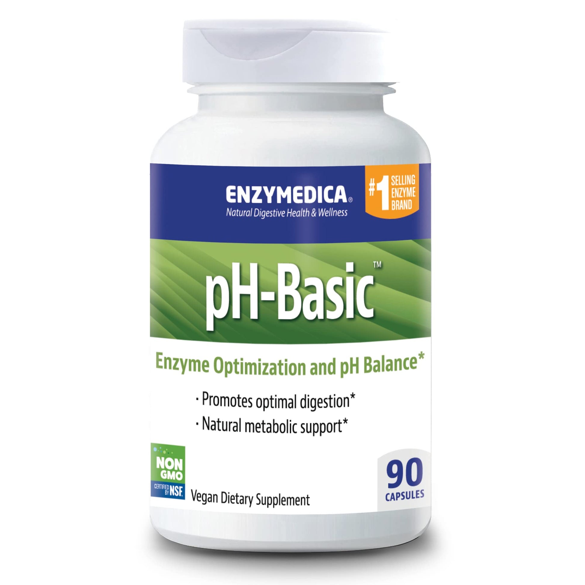 Enzymedica pH-Basic Capsule, 90 Count