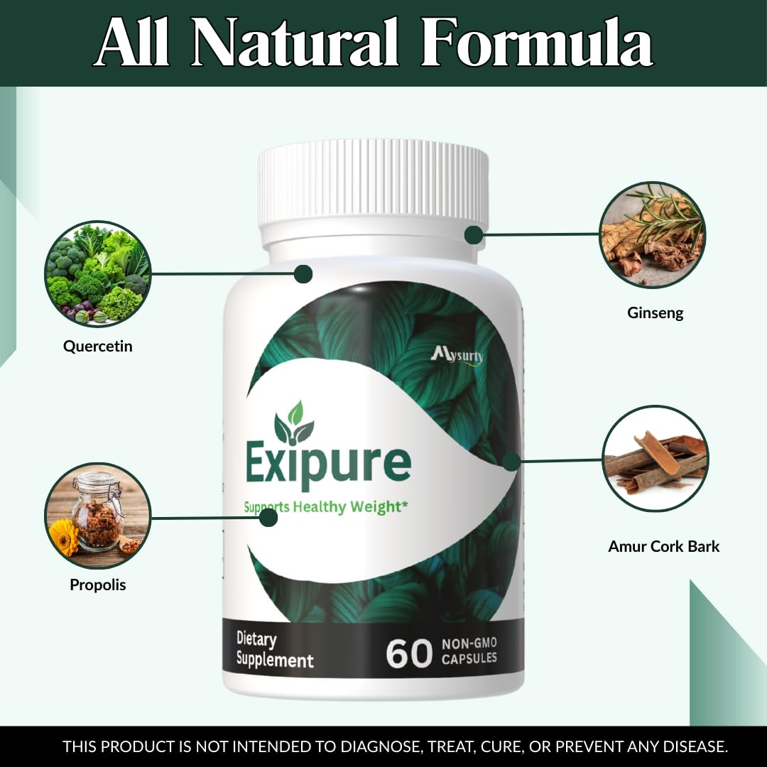 Mysurty Exepure Capsules, 180 Capsules