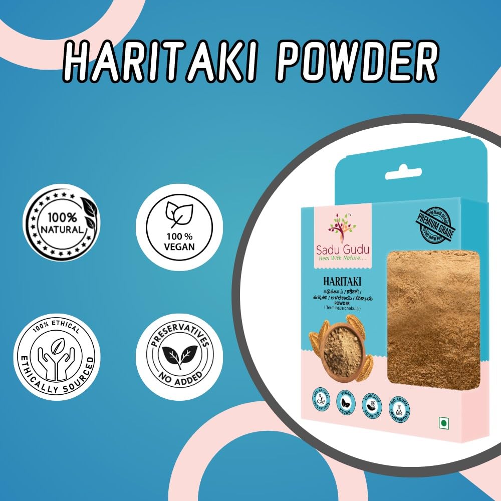 Sadu Gudu Haritaki Powder 3.52 oz
