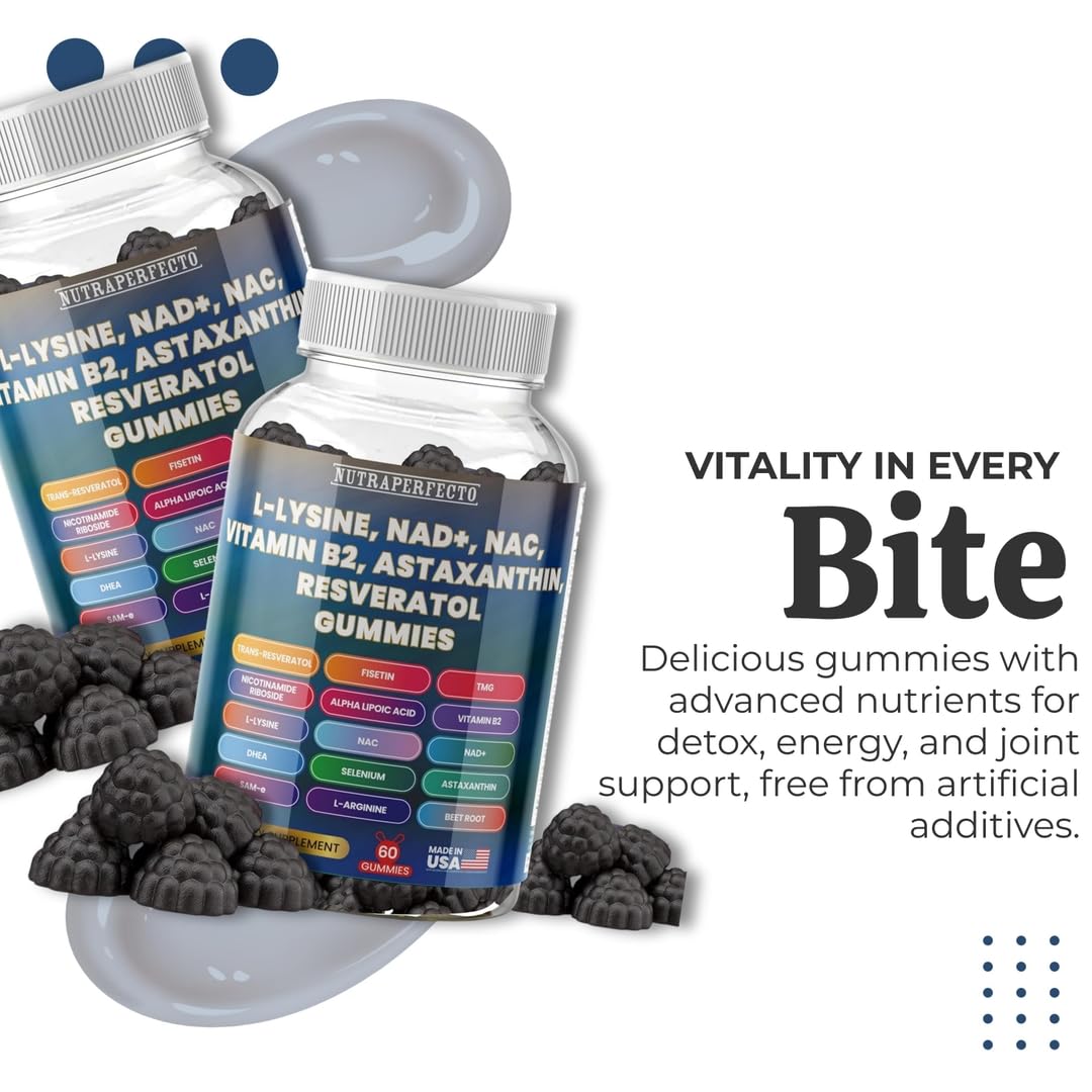 NutraPerfecto Sugar Free Gummies 60 Count