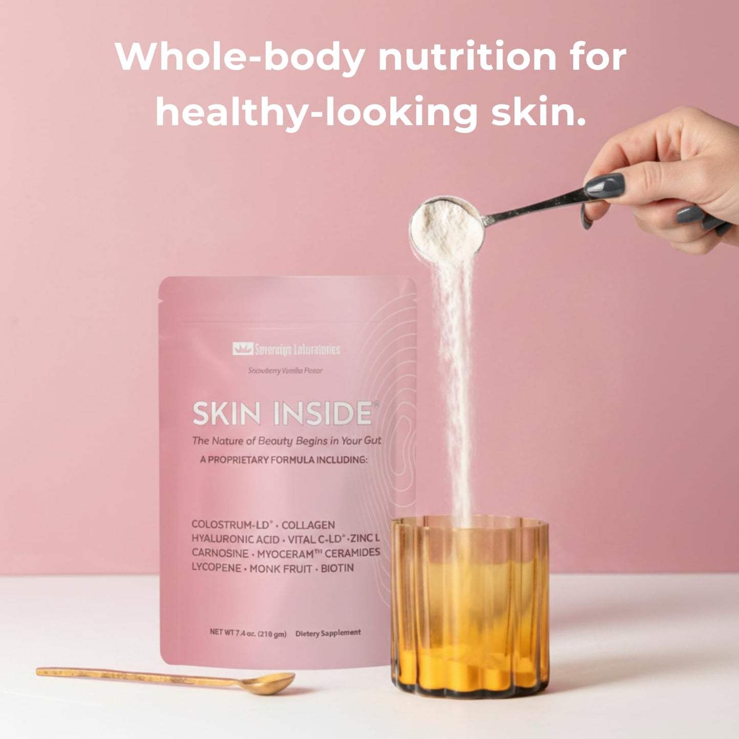 Colostrum-LD Skin Inside Collagen Nutritional Supplement Powder 7.4 oz