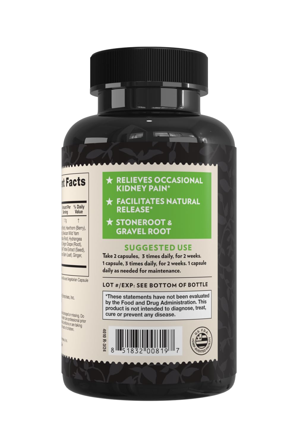 Crystal Star Kidney Care Capsules, 60 Count