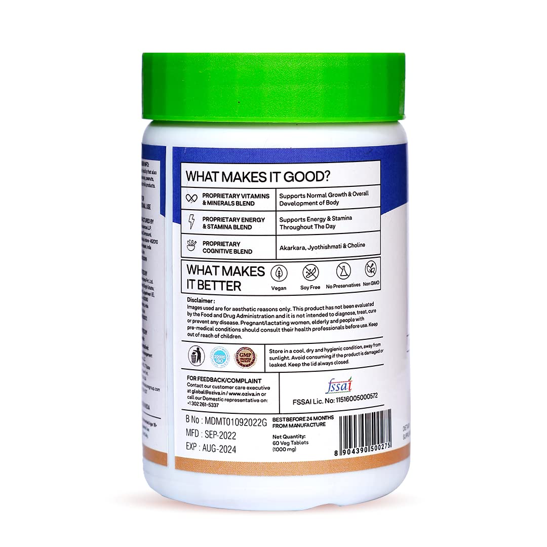 OZIVA Daily Men’s Multivitamins Tablet 60 Count