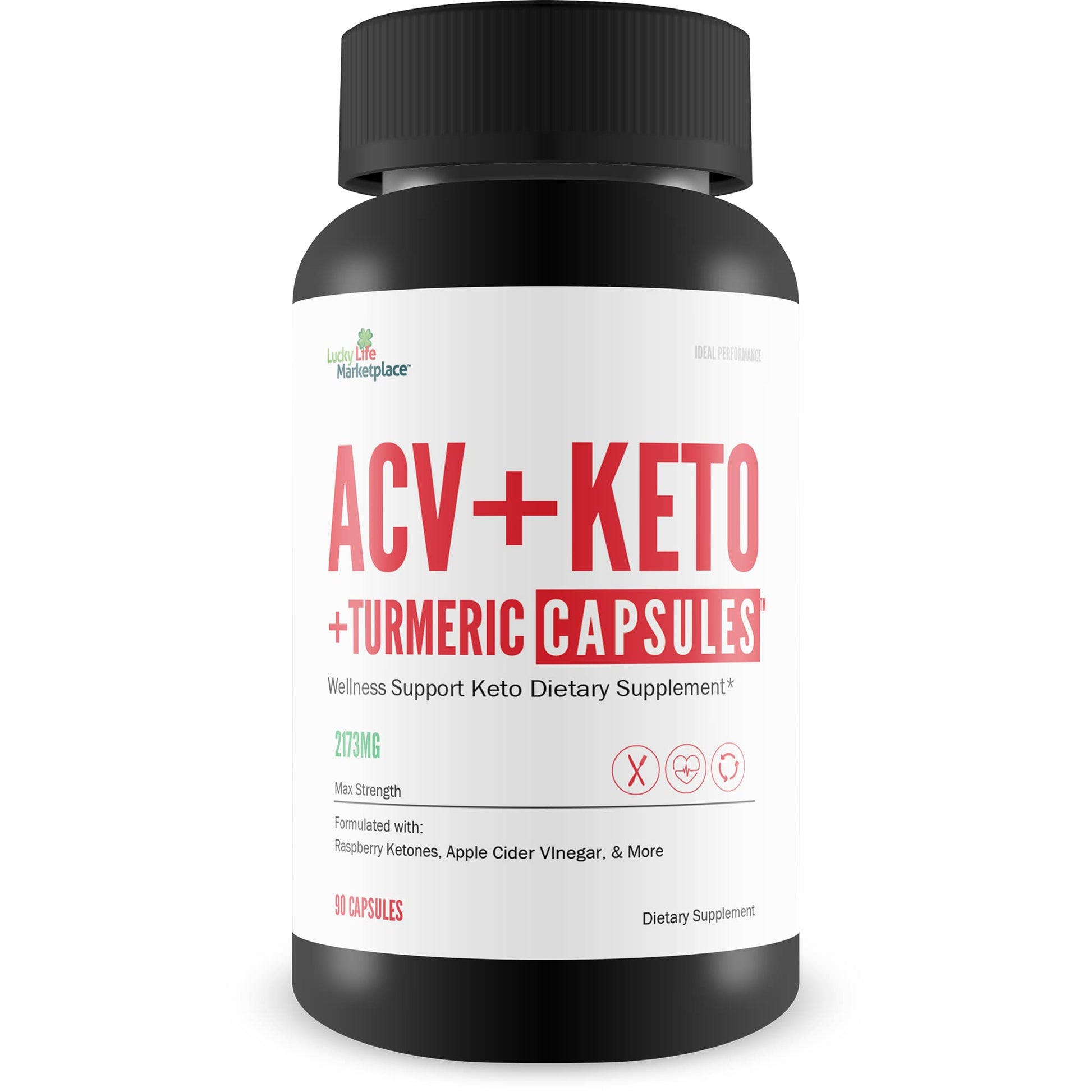 Generic ACV + Keto + Turmeric Capsule 1 Count