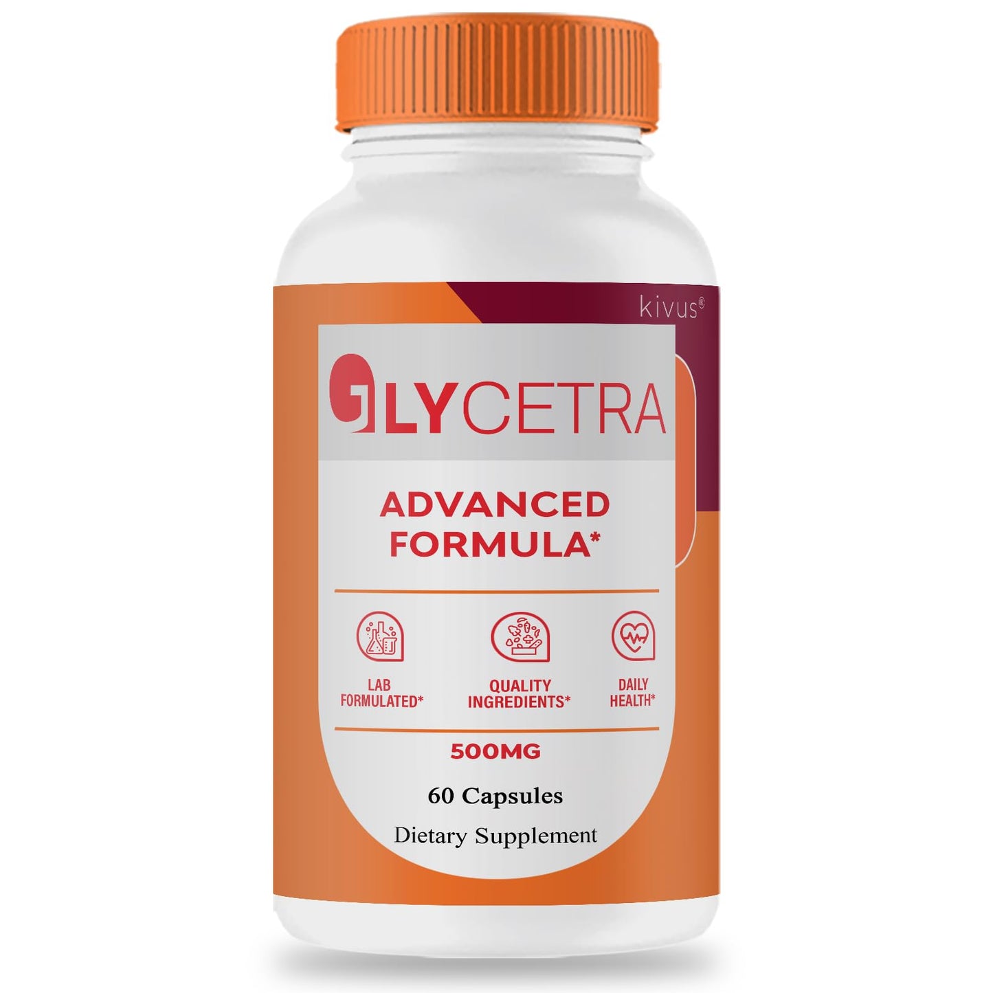 Kivus Glycetra Advanced Dietary Supplement 60 Capsules