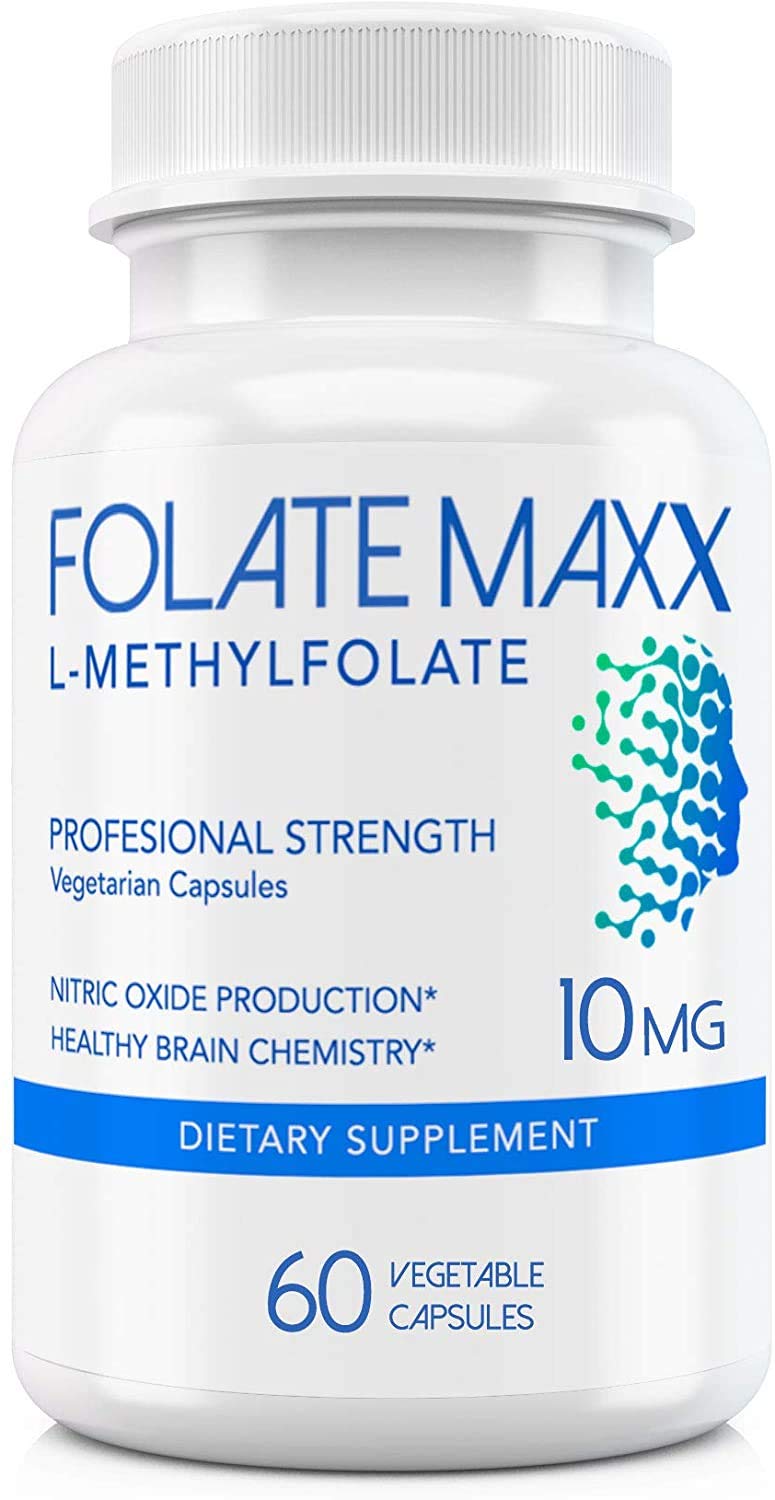 FOLATE MAXX L-Methylfolate 10 mg, 60 Capsules