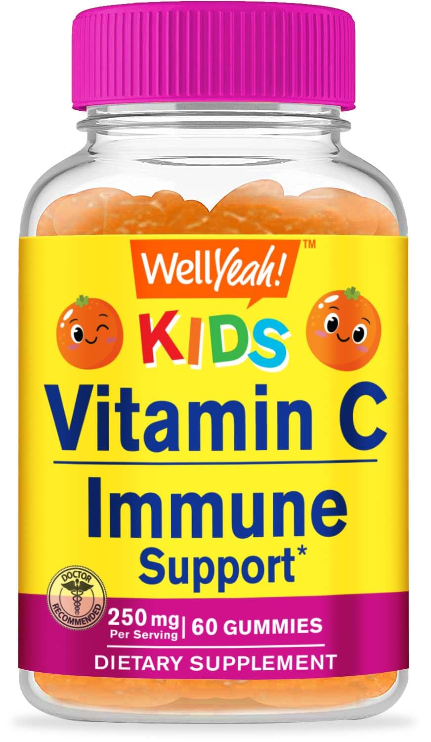 WellYeah Kids Vitamin C 60 Gummies