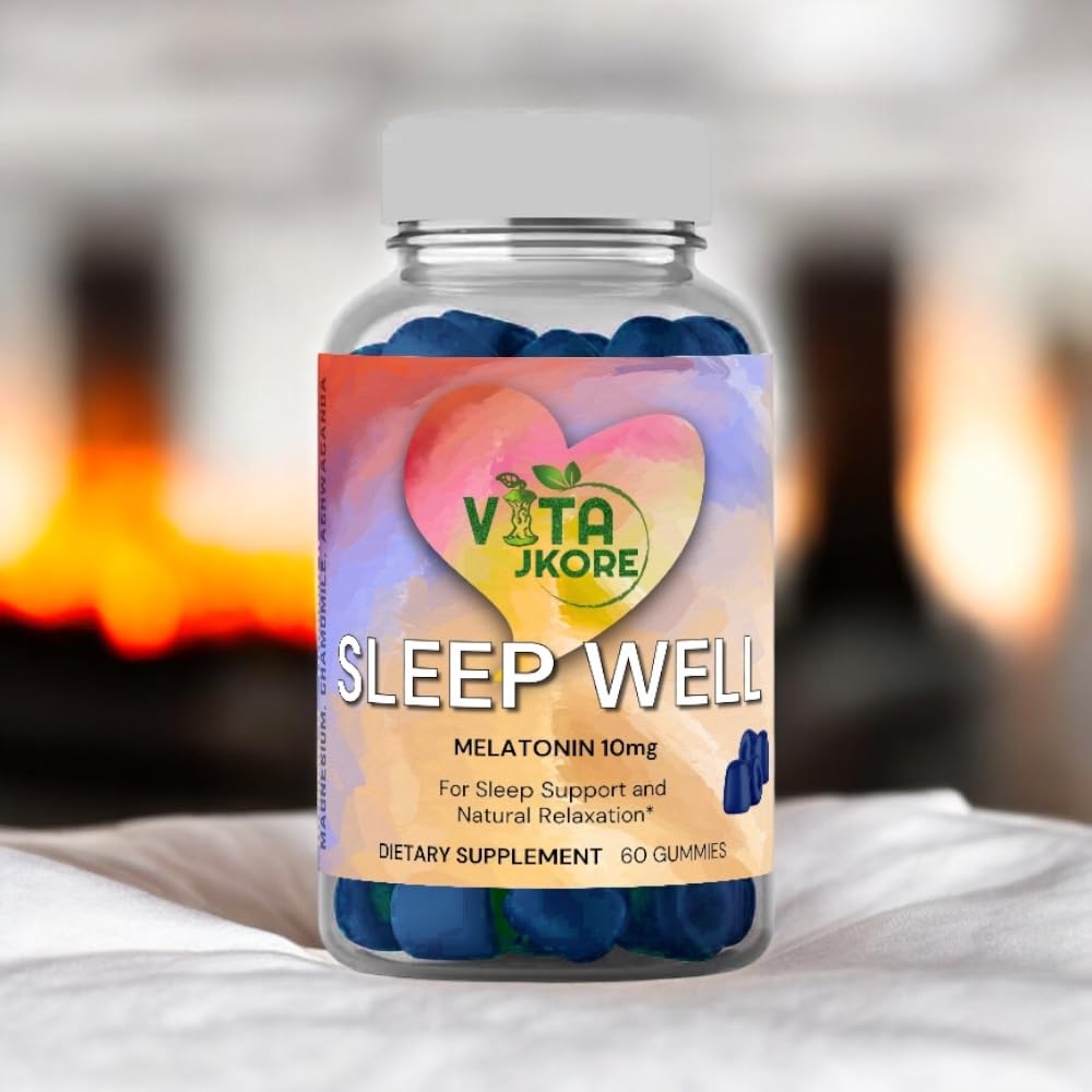 VITA JKORE Sleep Well Melatonin 10mg Gummies, 60 Count