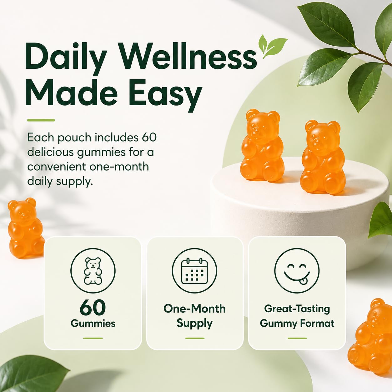 xsaucy React Biome Estrobolome Gummies, 60 Count
