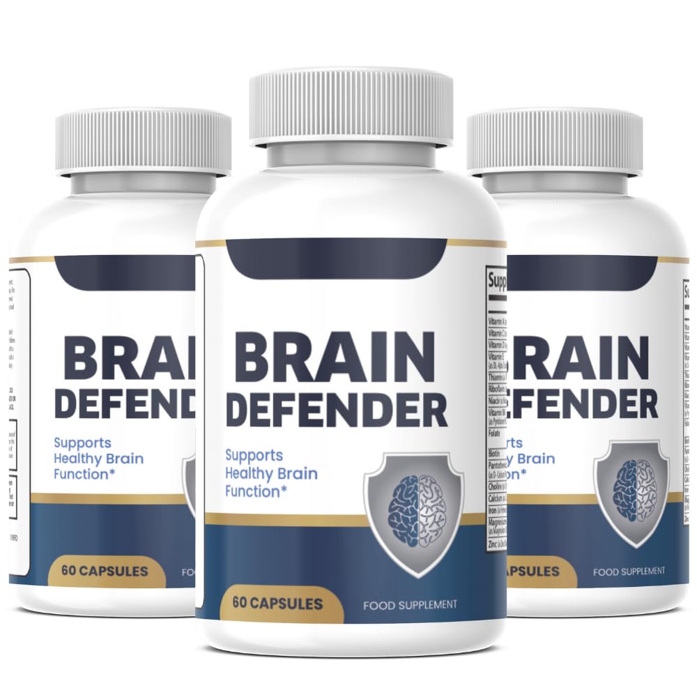SuppNature Brain Defender Capsules, 180 Capsules