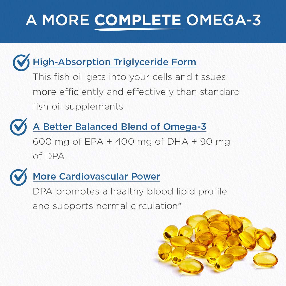Purity Products Ultra Pure Omega 3 Softgels 60 Count