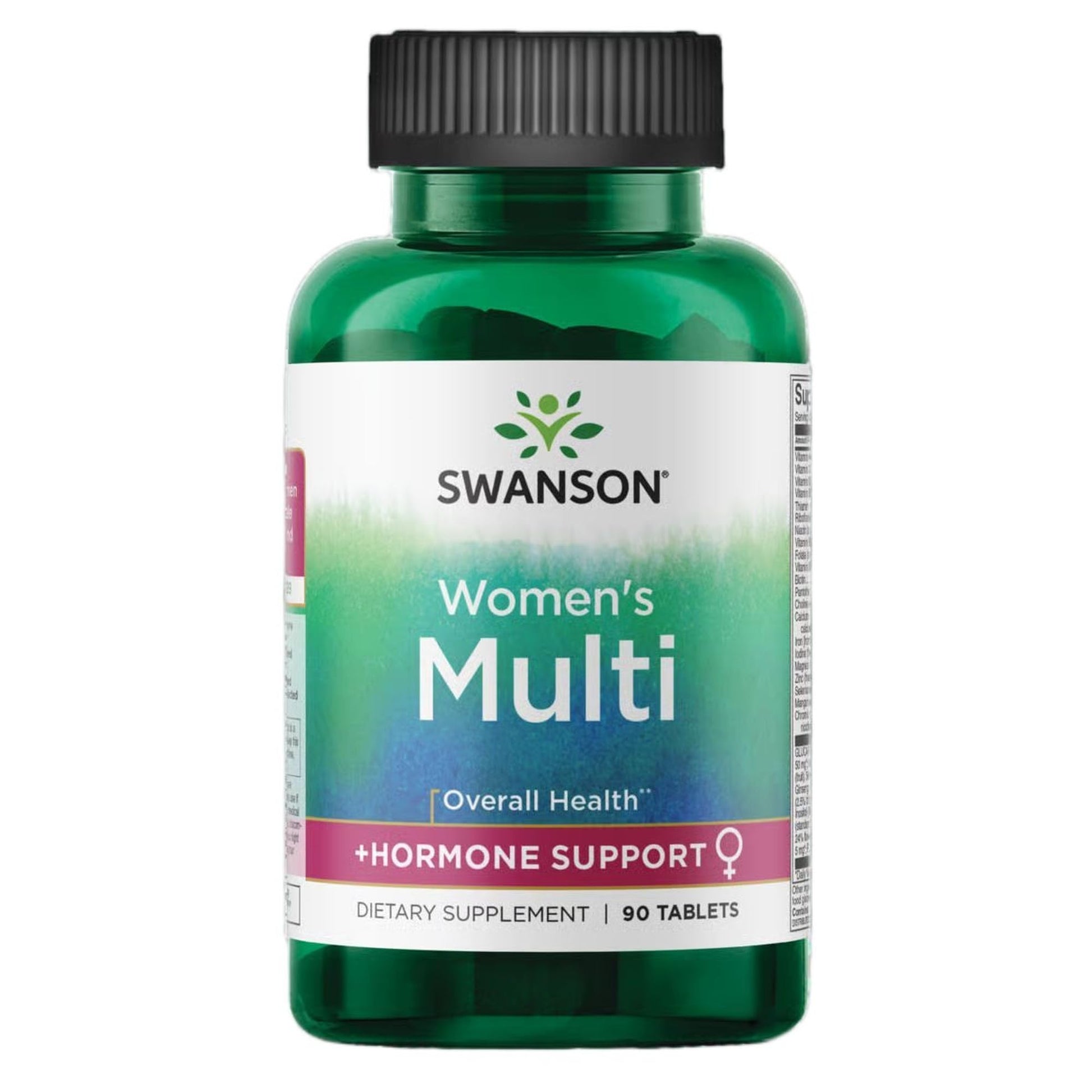 Swanson Multi Women's Prime Multivitamin Multimineral Energy Immune Hormone Balance Wellbeing Health Supplement, 90 Tablets