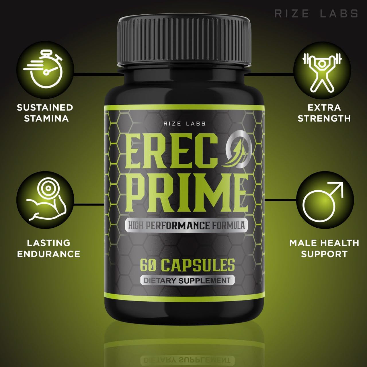 Rize Labs Erec Prime Capsules 300