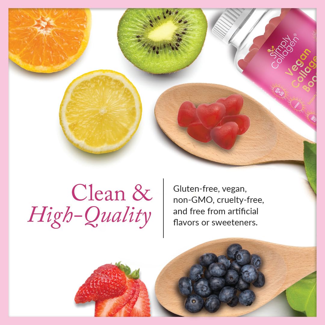 Simply Collagen Vegan Collagen Gummies 60 Count