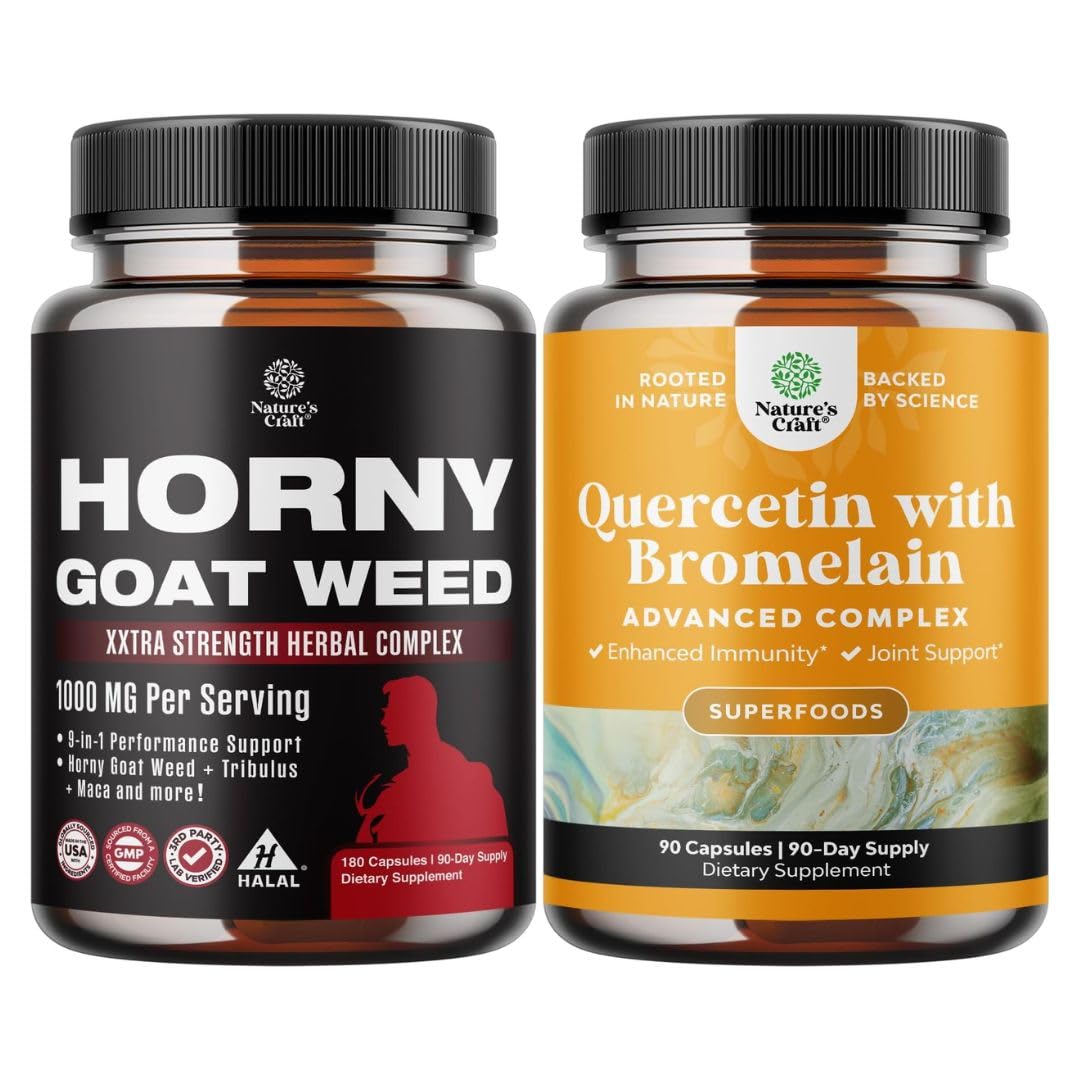 Natures Craft Horny Goat Weed Capsules 270