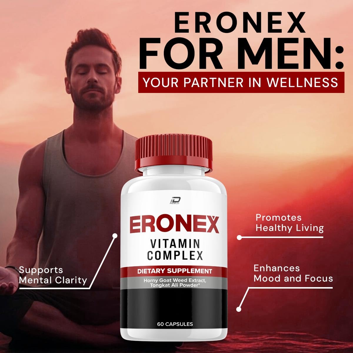 Indelo Eronex for Men Capsules 120 Capsules