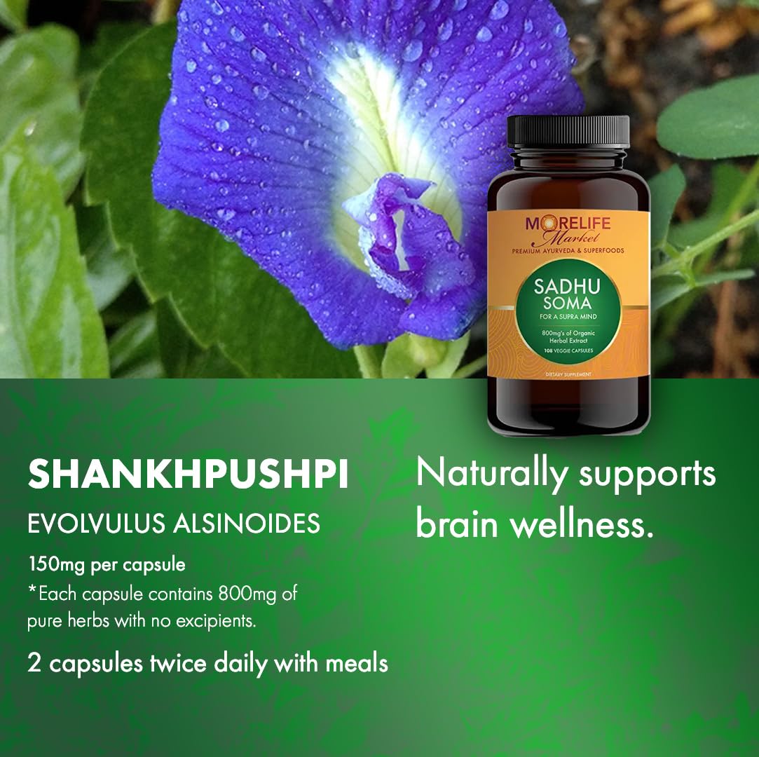 MoreLife Market Sadhu Soma Capsule, 108 Count